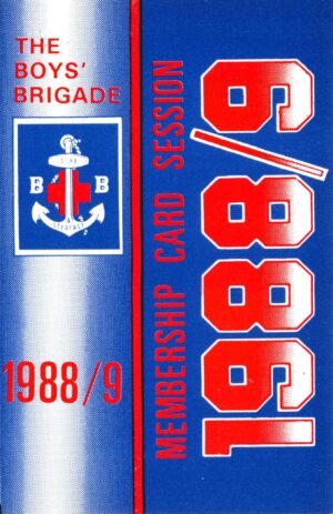 Membership Card 1988-89