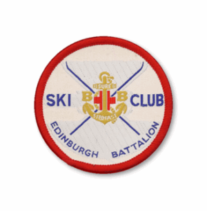 Edinburgh Battalion Ski Club - cloth badge