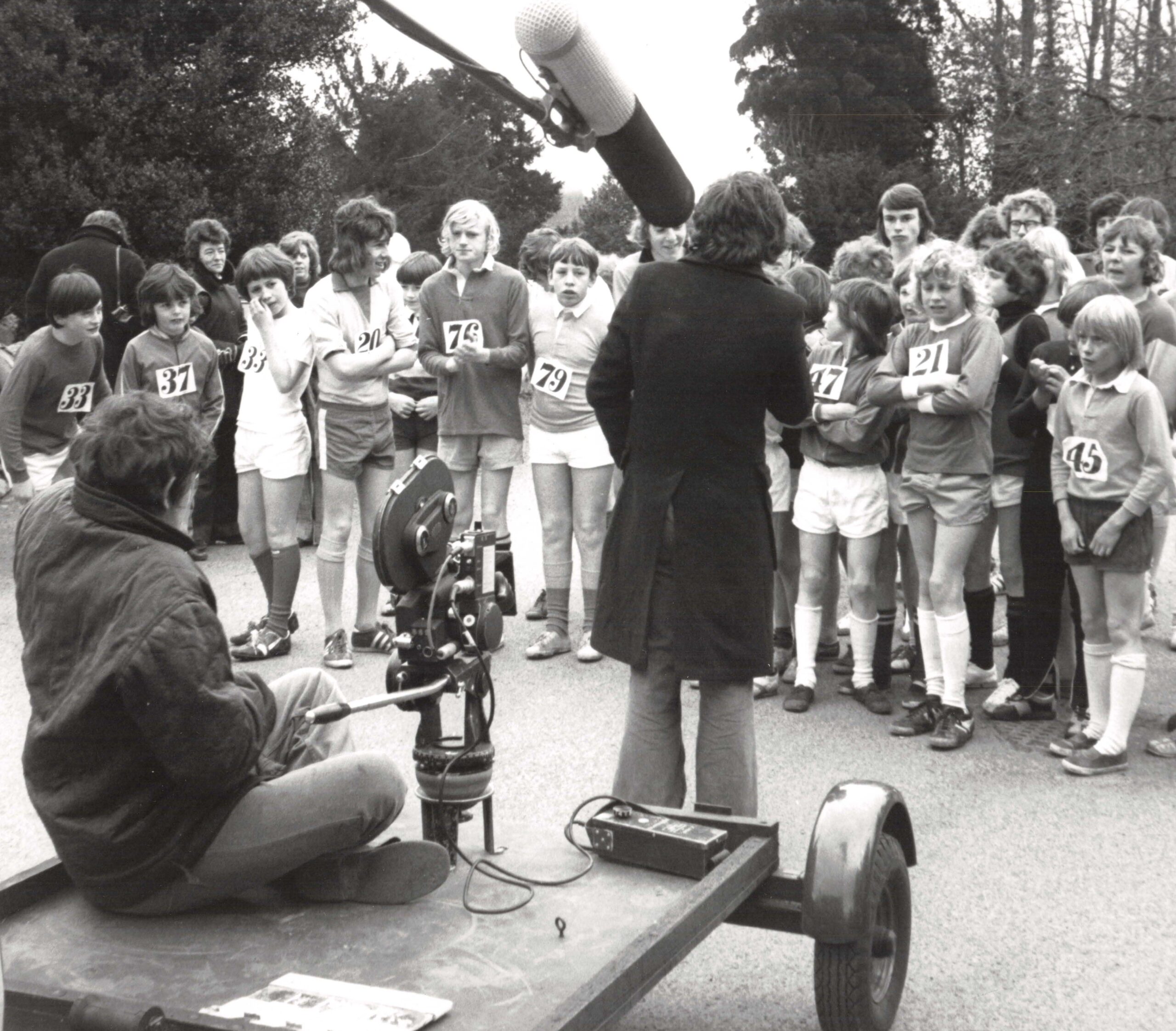 Filming ‘The Pacemakers’ in 1974 Filming 'The Pacemakers' in 1974