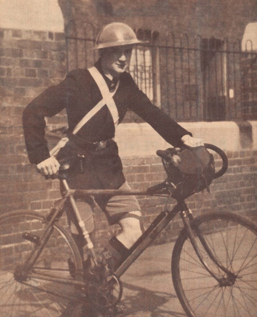 Boys' Brigade Second World War Bike