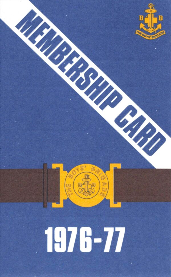 Membership Card 1976-77