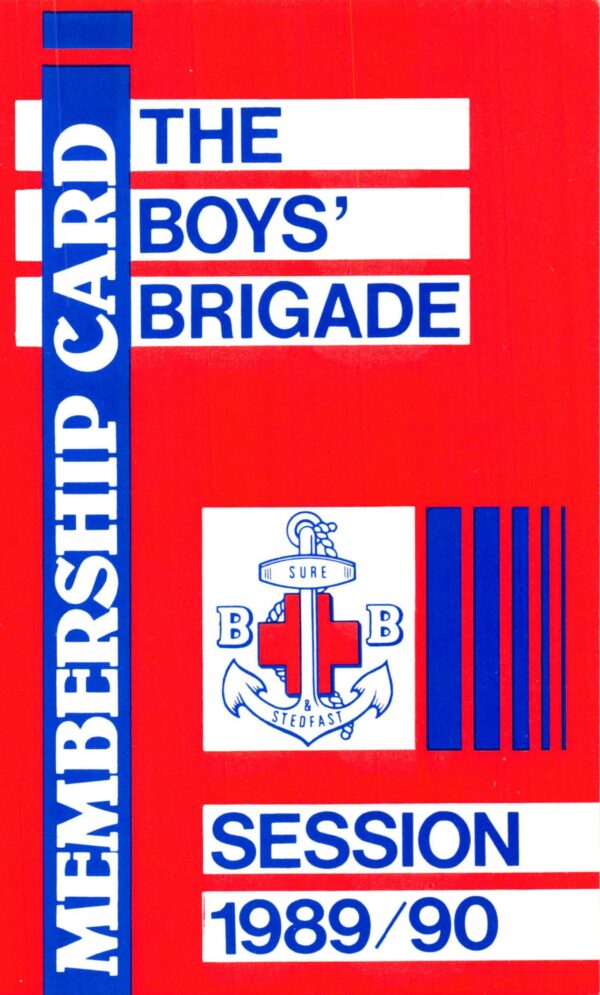 Membership Card 1989-90