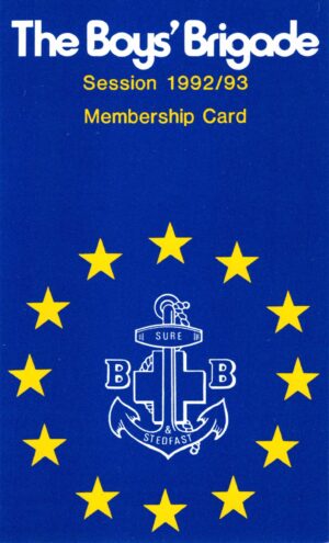 Membership Card 1992-93
