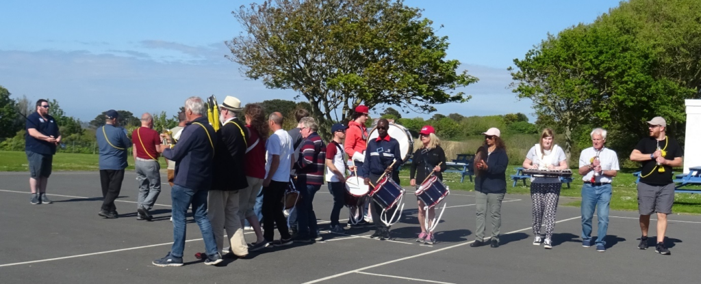 BADOTSA Rehearsal La Houguette School, Guernsey 2022