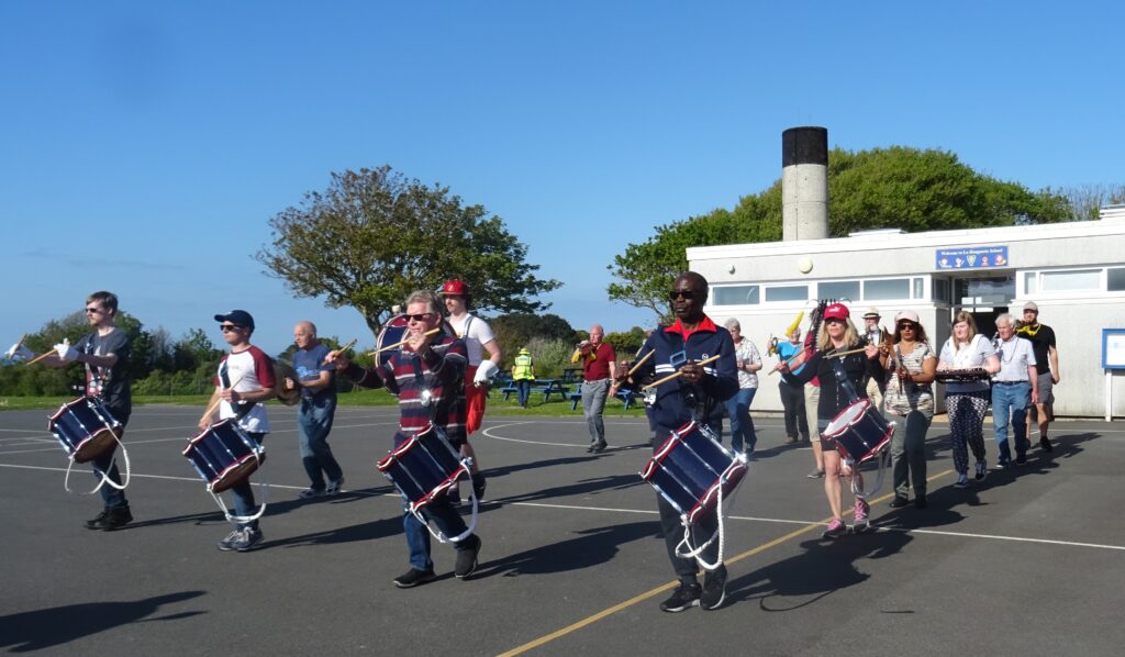 BADOTSA Rehearsal La Houguette School, Guernsey 2022