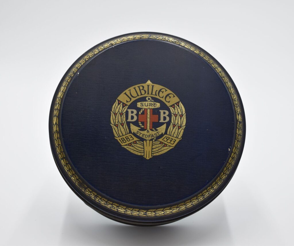 Boys Brigade 1933 biscuit tin