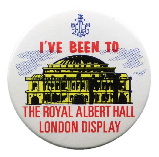 boys brigade royal albert hall badge