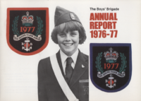 Boys Brigade Annual Report 1976-77