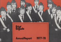 Boys Brigade Annual Report 1977-78