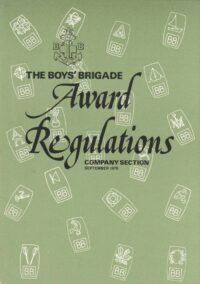 Boys Brigade Award regulations handbook 1976