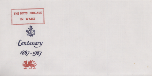 Commemorative Cover - Wales Centenary 1887-1987