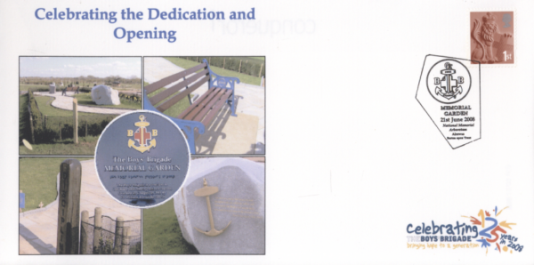 Commemorative Cover - Memorial Garden 2008