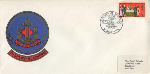 Boys Brigade Stamp Cover