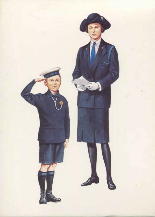 Postcard - Uniform Life Boy