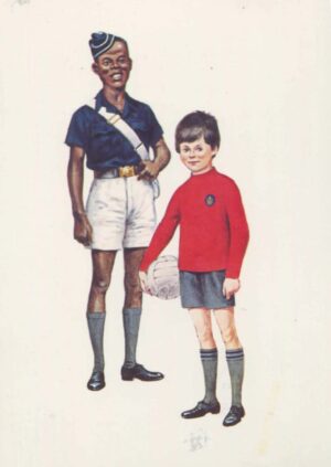 Postcard - Nigerian Boy and Anchor Boy