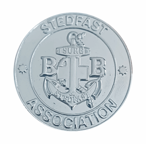 Stedfast Association cap badge