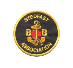 Stedfast Association cloth badge