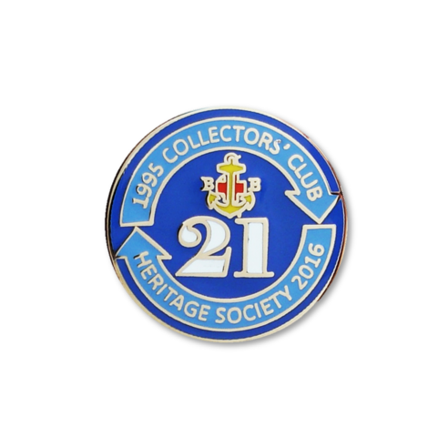 Heritage Society enamel badge 2016