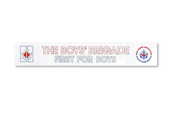 First For Boys car sticker