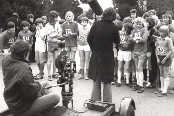 Filming 'The Pacemakers' in 1974